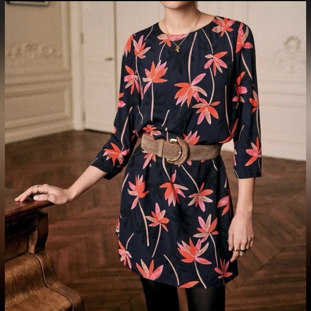 Sezane Dalila Dress in Floral Print